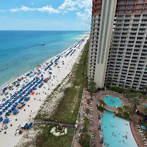 Aparthotel Corner 1729 Shores Of Panama Amazing View 2br Bunk, Panama City Beach